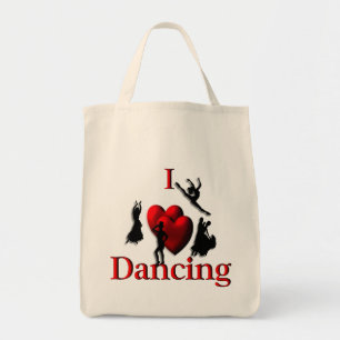 Tote Bag J'adore danser des deux côtés