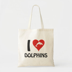 Tote Bag J'adore les dauphins