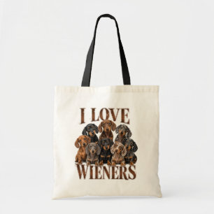 Tote Bag J'adore les saucisses