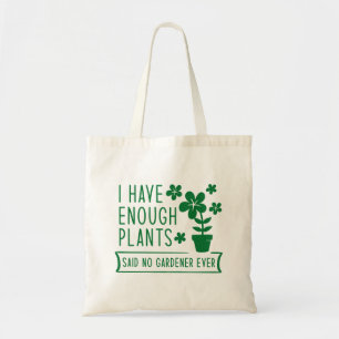 Tote Bag J'Ai Assez De Plantes