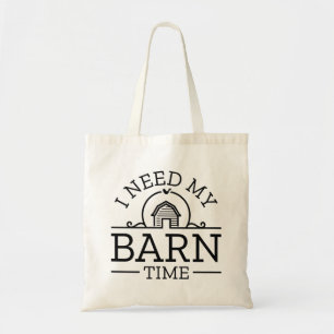 Tote Bag J'Ai Besoin De Mon Temps De Grange
