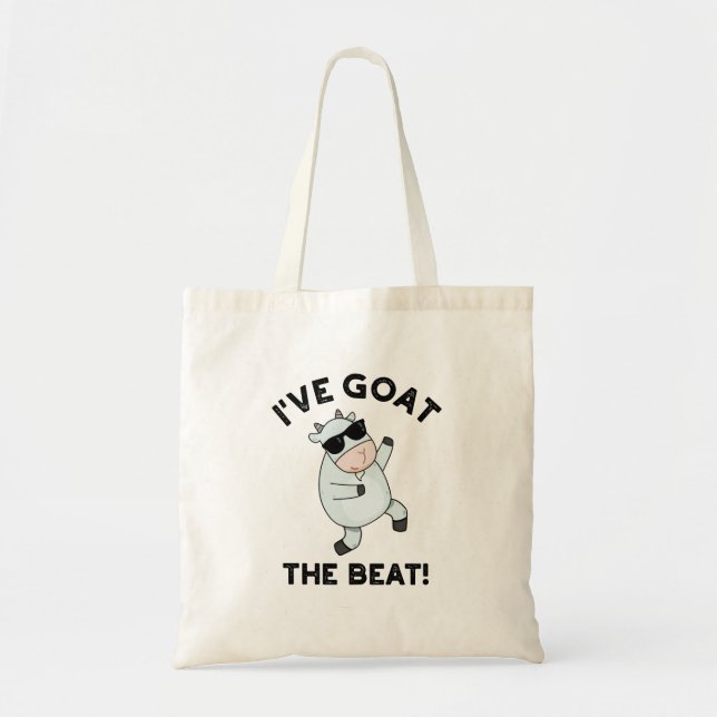 Tote Bag J'ai chèvre Le Beat Funny Animal Pun (Devant)