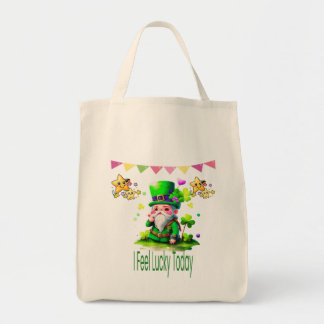 Tote Bag J'Ai De La Chance Aujourd'Hui - St. Patrick’s Day 