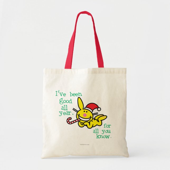 Tote Bag J'ai été bon toute l'année (Devant)
