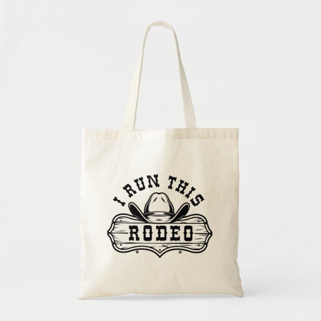 Tote Bag J'Ai Exécuté Ce Rodéo (Devant)