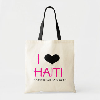 TOTE BAG J'AI LE COEUR HAÏTI