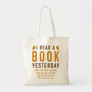 Tote Bag J'Ai Lu Un Livre Hier