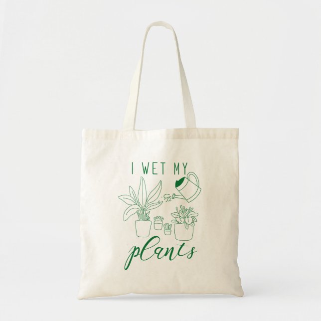 Tote Bag J'ai reçu mes Plantes (Devant)
