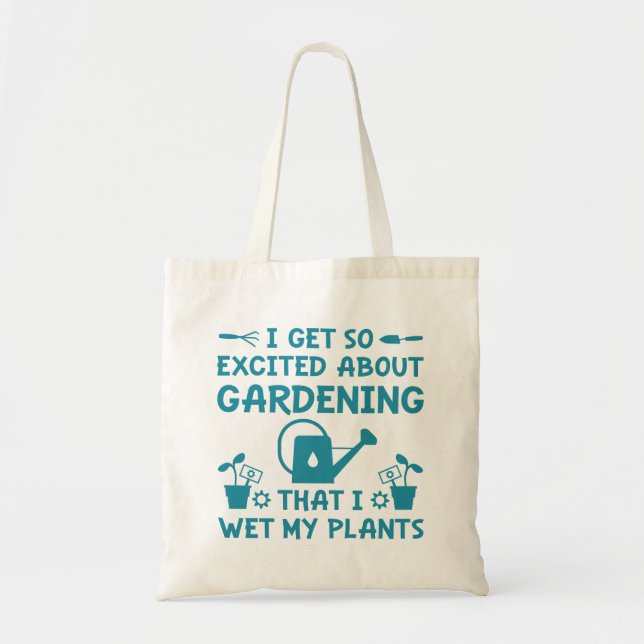 Tote Bag J'ai reçu mes Plantes (Devant)