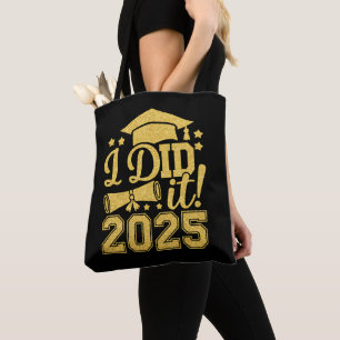 Tote Bag J'ai Réussi 2025 Diplômé Promotion 2025