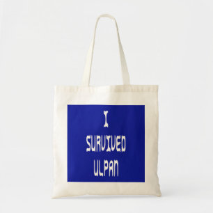 Tote Bag J'ai survécu à Ulpan
