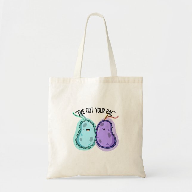 Tote Bag J'ai ton jeu de bactéries amusant (Devant)