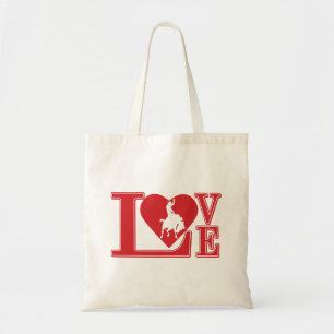 Tote Bag J'aime Cowboys, Cowboy Love