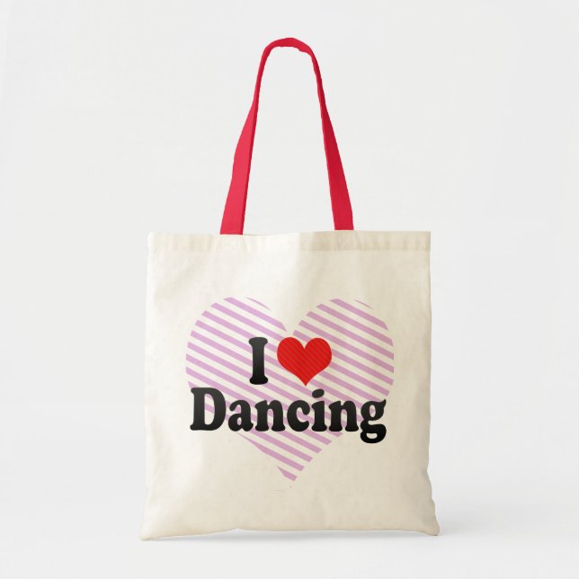 Tote Bag J'aime danser (Devant)