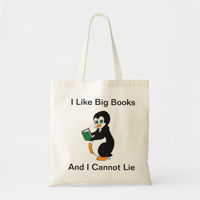 Tote Bag J'aime de grands livres Fourre-tout (Devant)
