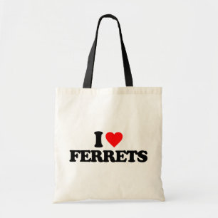 TOTE BAG J'AIME DES FURETS