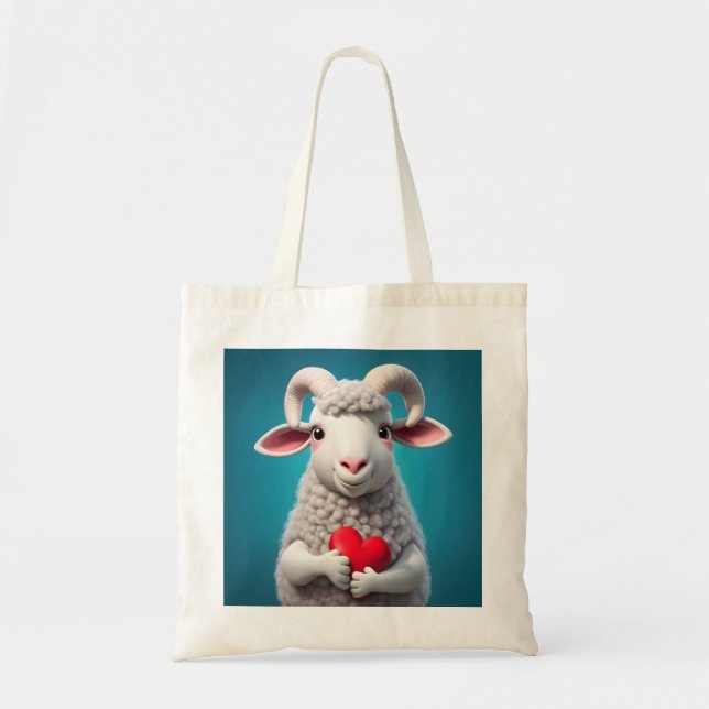 Tote Bag J'aime Ewe (Devant)