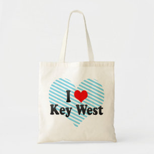 Tote Bag J'aime Key West, Etats-Unis