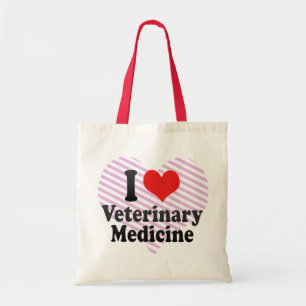 Tote Bag J'aime la médecine vétérinaire