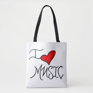Tote Bag J'aime la musique