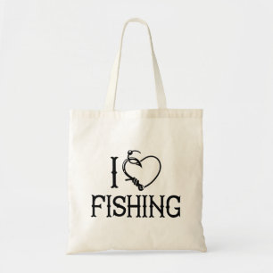Tote Bag J'aime la pêche