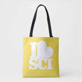 Tote Bag J'aime la Science fourre-tout