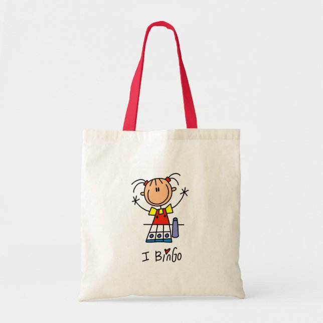 Tote Bag J'aime le bingo-test (Devant)