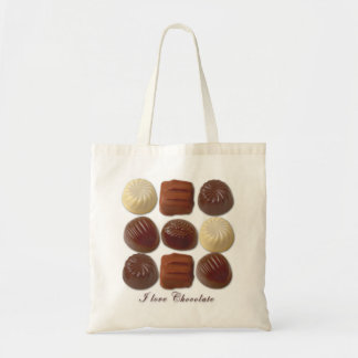Tote Bag J'aime le chocolat Fourre-tout