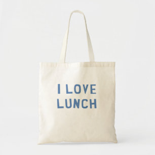 Tote Bag J'aime le déjeuner