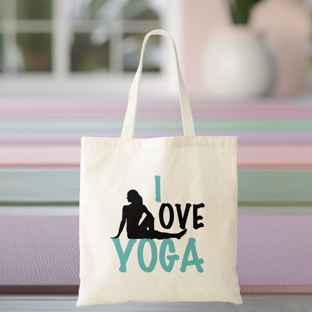 Tote Bag J'aime le yoga (Créateur téléchargé)