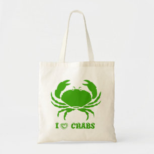 Tote Bag J'aime les crabes