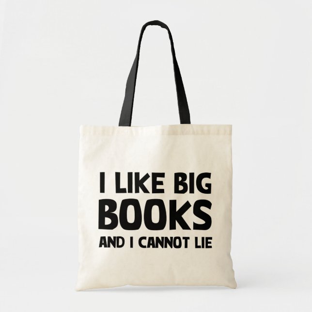 Tote Bag J'Aime Les Grands Livres (Devant)