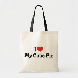 Tote Bag J'Aime Ma Cutie Pie