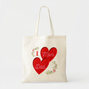 Tote Bag J'aime maman et papa