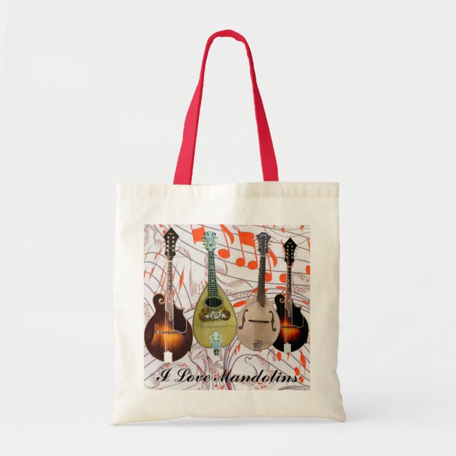 TOTE BAG J'AIME MANDOLINS-BAG (Devant)