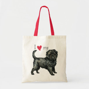Tote Bag J'aime mon Affenpinscher
