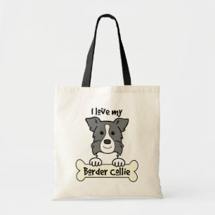 Tote Bag J'aime mon border collie