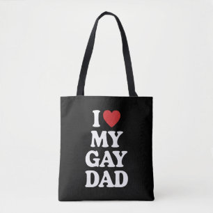 Tote Bag J'Aime Mon Gay Papa J'Aime Mon Gay Papa