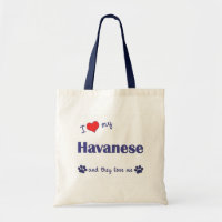 J'aime mon Havanese (les chiens multiples)