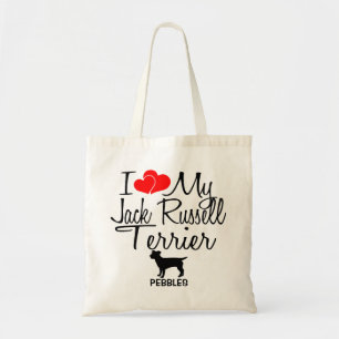 Tote Bag J'Aime Mon Jack Russell Terrier