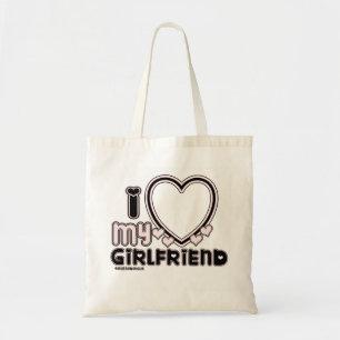 Tote Bag J'Aime Mon T-shirt Personnalisé Pour Fille