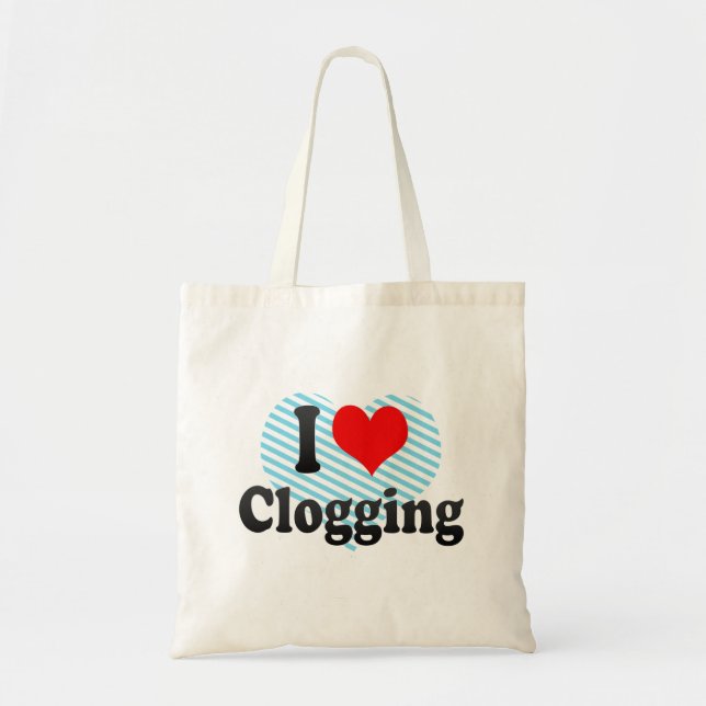 Tote Bag J'aime obstruer (Devant)