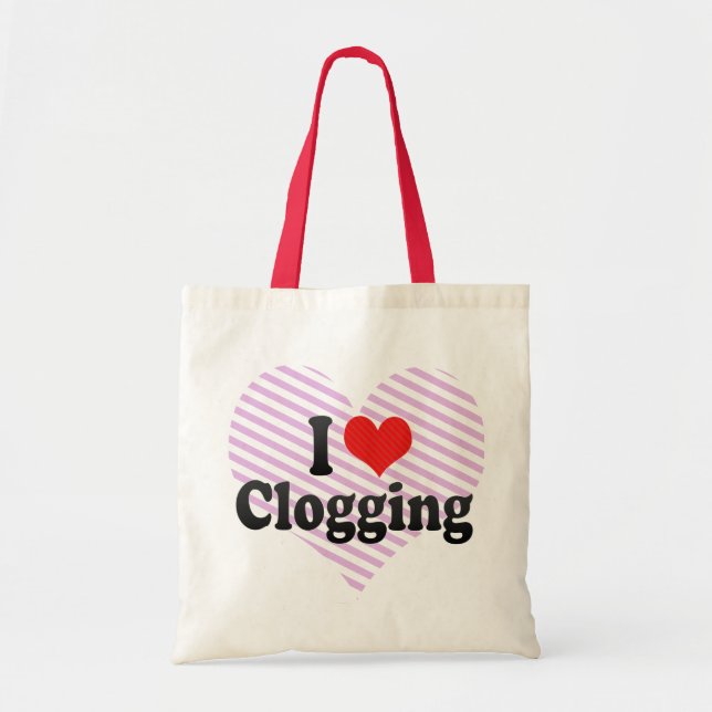 Tote Bag J'aime obstruer (Devant)