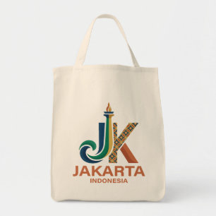 Tote Bag Jakarta Indonésie Asie du Sud-Est