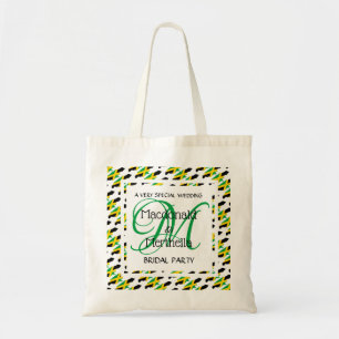 Tote Bag JAMAICA Monogramme Mariage Personnalisé