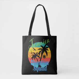Tote Bag Jamaïque Escadron de vacances 2024 Voyage en famil