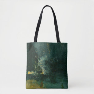 Tote Bag James Whistler - Nocturne en noir et or
