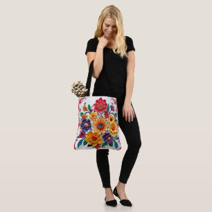 Tote Bag Janvier Énergies d'oeillet Fleur de naissance