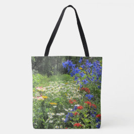 Tote Bag Jardin coloré de début de l'été