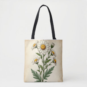 Tote Bag Jardin de Camomille Vintage – AOP Botanique Ancien